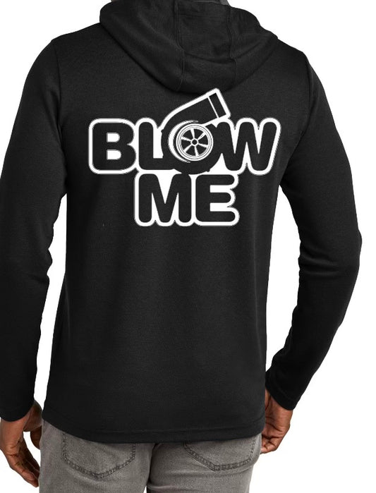 Blow me black hoodie